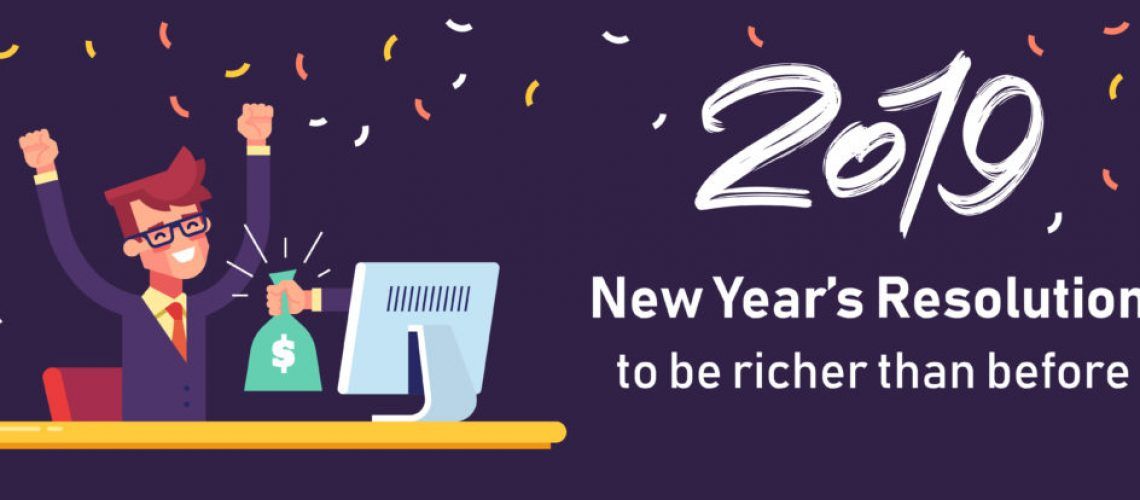 New Year's resolution to be richer than before